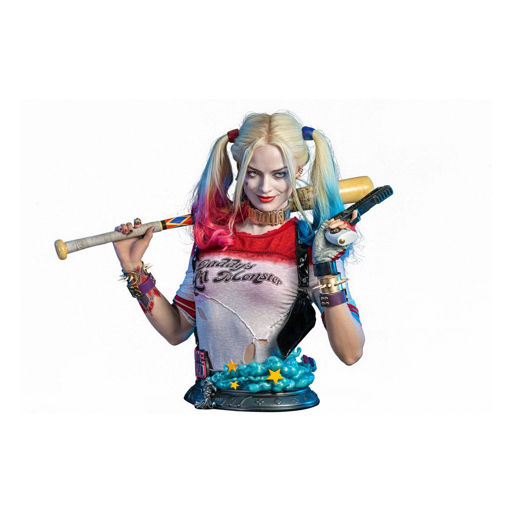 INFINITY STUDIO - Dc Comics - Suicide Squad Life-Size Bust Harley Quinn - Image 6