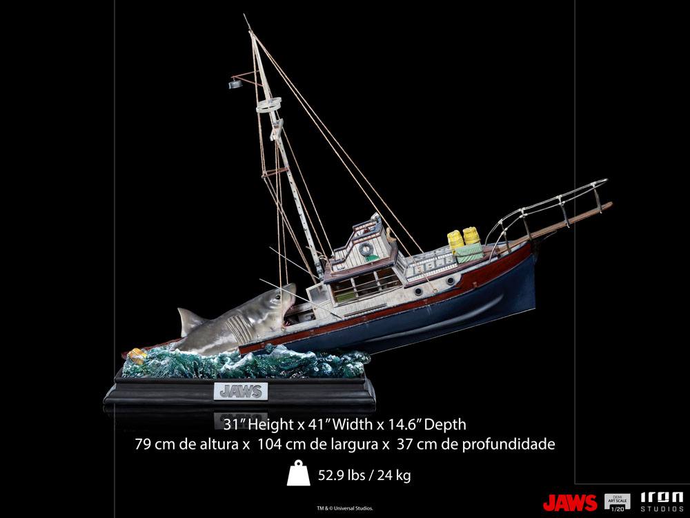 IRON STUDIOS - Jaws Demi Art Scale Statue 1/20 Jaws Attack - Image 10