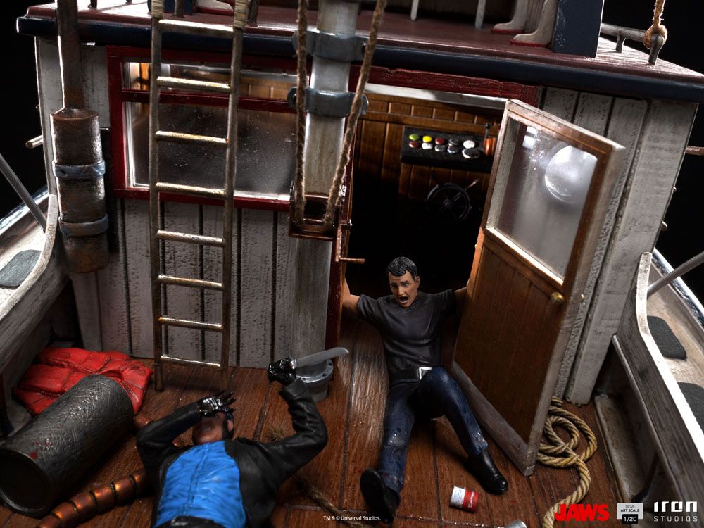 IRON STUDIOS - Jaws Demi Art Scale Statue 1/20 Jaws Attack - Image 7