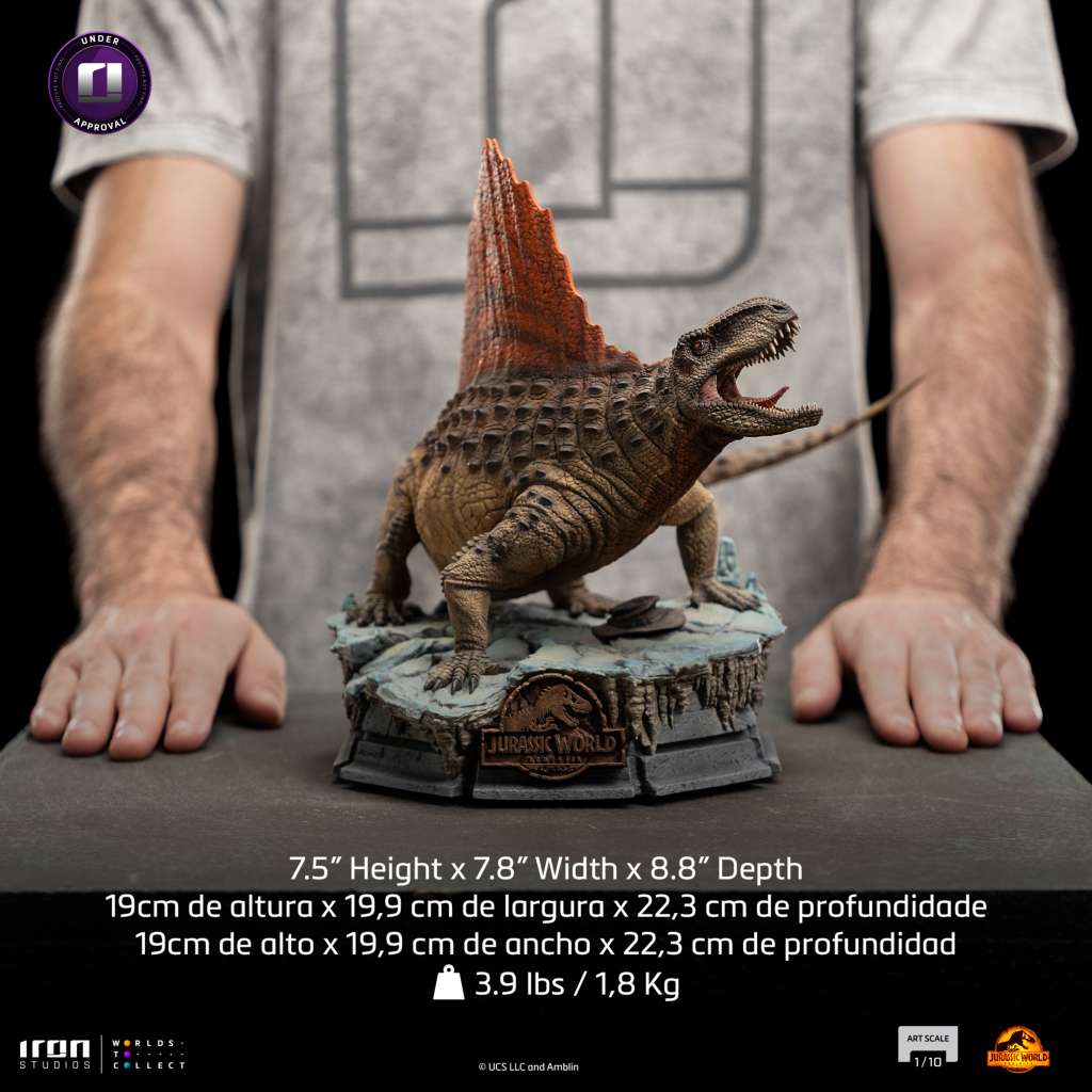 IRON STUDIOS - Jurassic world dominion dimetrodon 1/10 statue - Image 7