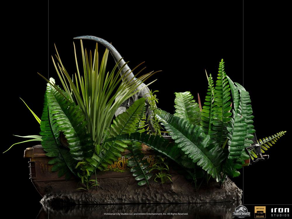 IRON STUDIOS - Jurassic World Fallen Kingdom Deluxe Art Scale Statue 1/10 Blue - Image 16