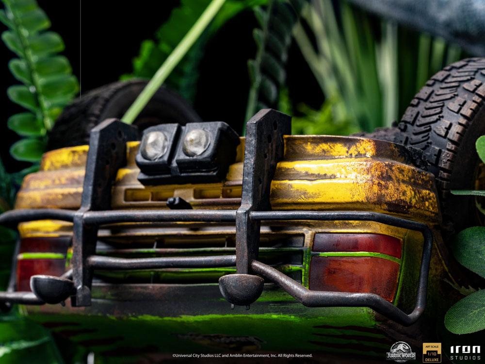 IRON STUDIOS - Jurassic World Fallen Kingdom Deluxe Art Scale Statue 1/10 Blue - Image 3