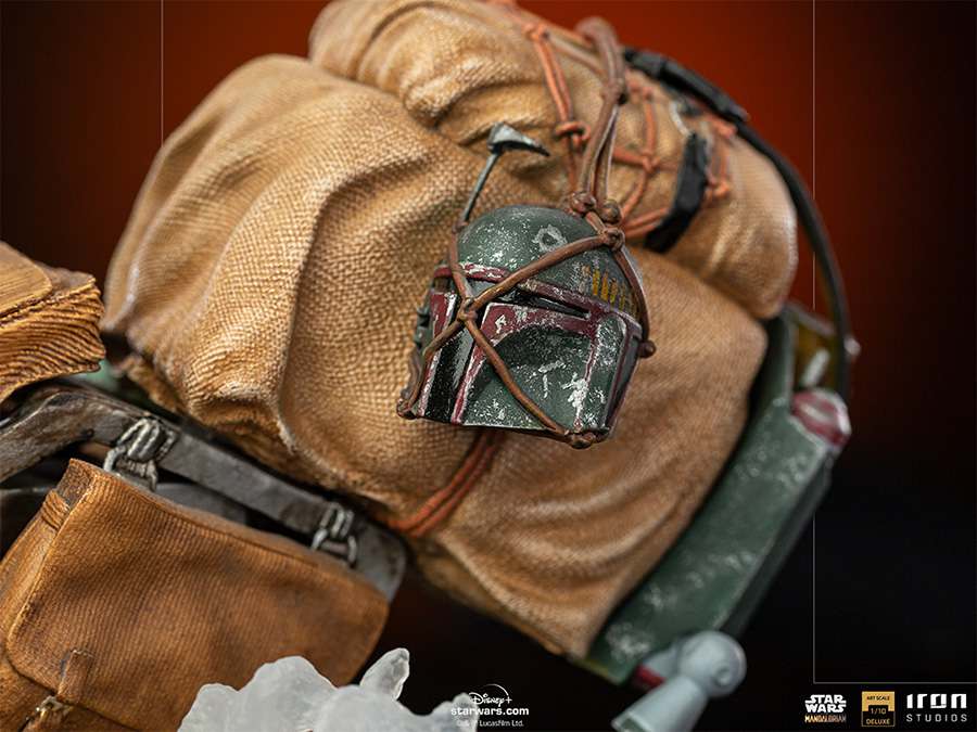 OFFERTA IRON STUDIOS - Mandalorian on speederbike 1/10 - Image 6