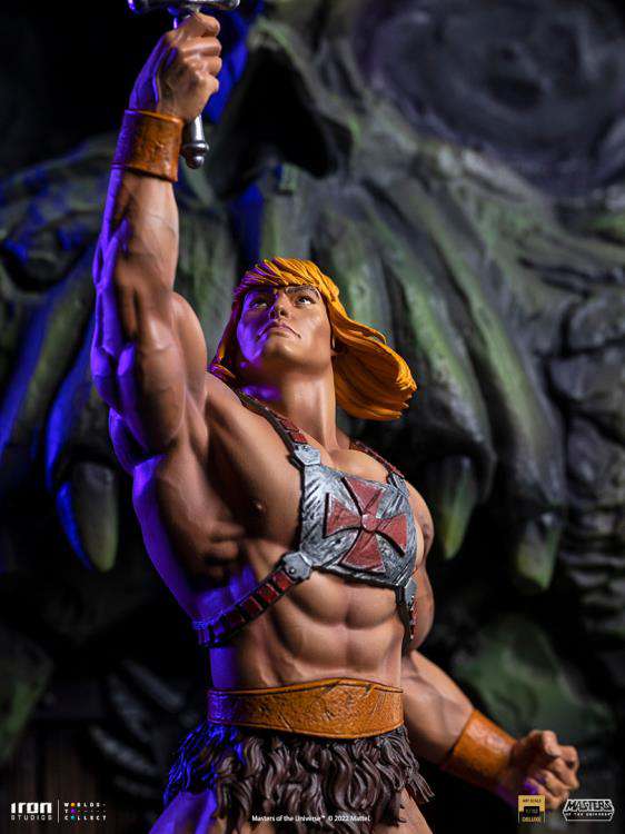 IRON STUDIOS - Motu he-man deluxe 1/10 statue - Image 4
