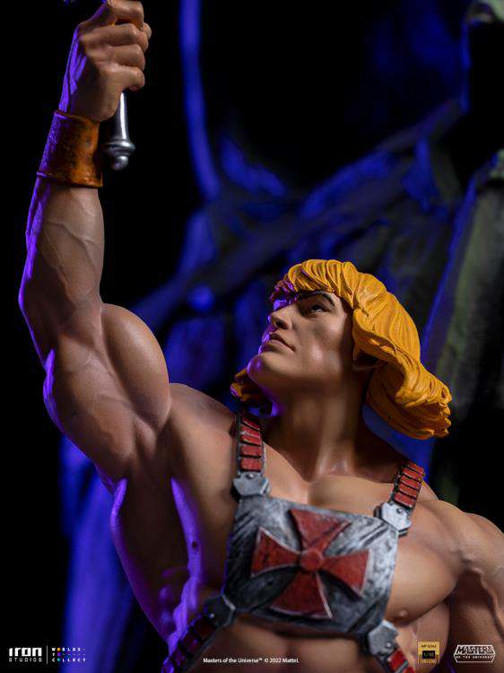 IRON STUDIOS - Motu he-man deluxe 1/10 statue - Image 6