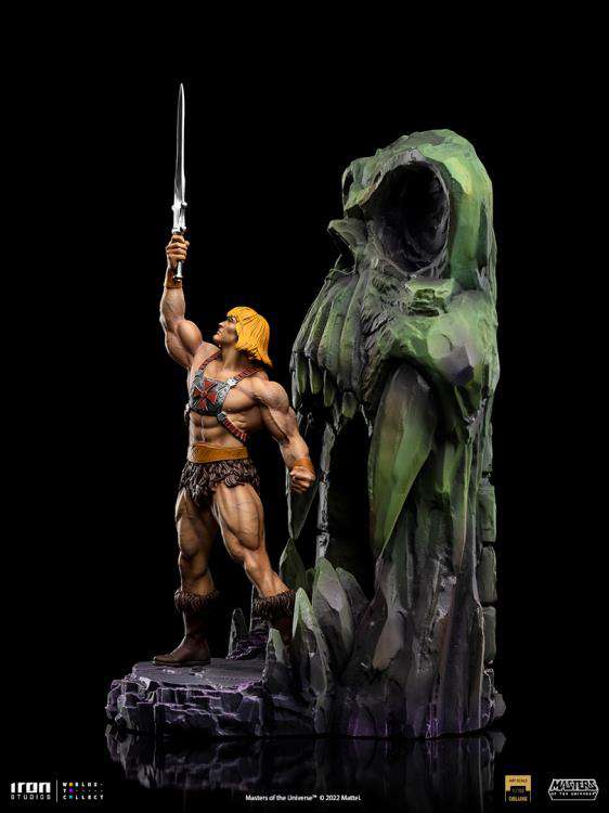 IRON STUDIOS - Motu he-man deluxe 1/10 statue - Image 8