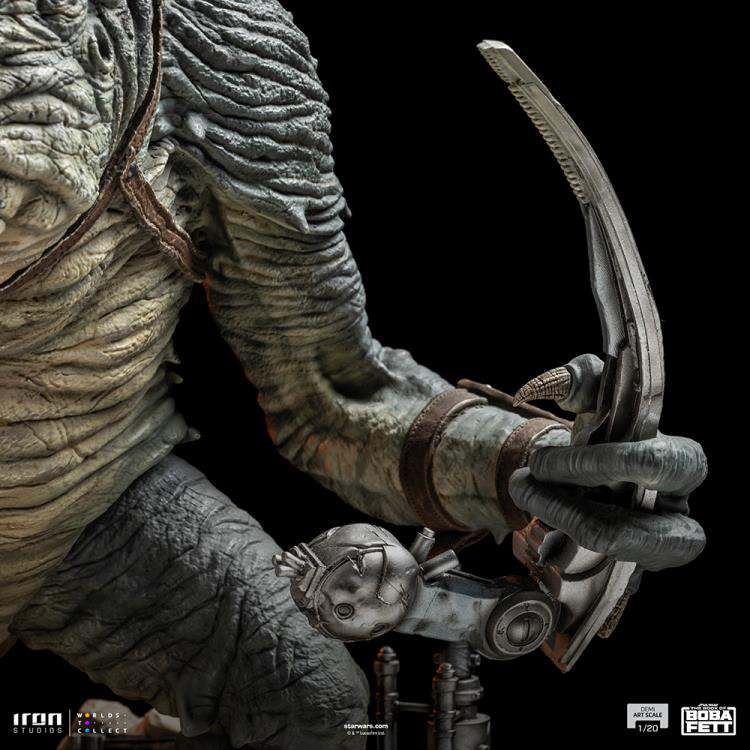 IRON STUDIOS - Star wars boba fett and rancor 1/20 statue - Image 4