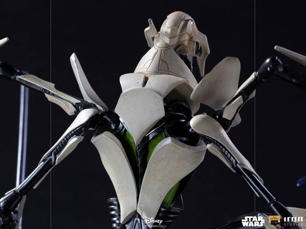 IRON STUDIOS - Star Wars Deluxe BDS Art Scale Statue 1/10 General Grievous - Image 5