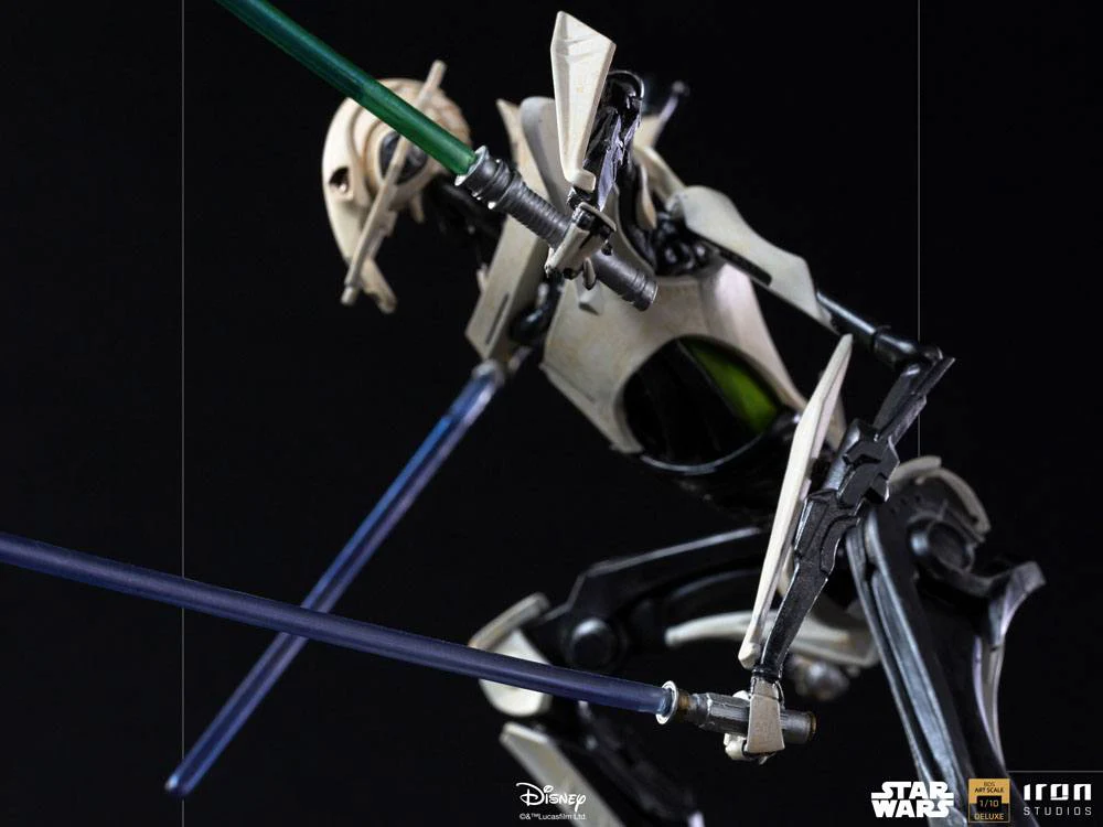 IRON STUDIOS - Star Wars Deluxe BDS Art Scale Statue 1/10 General Grievous - Image 6
