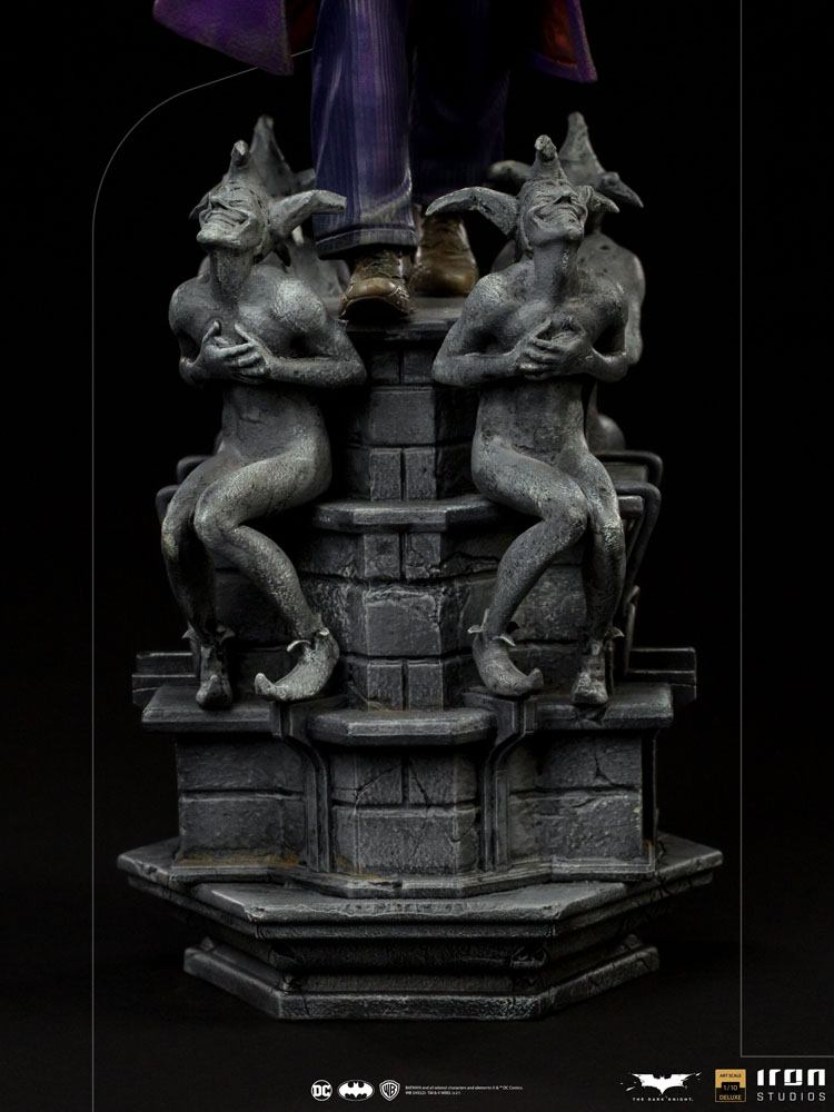 IRON STUDIO - Dc Comics - The Dark Knight Deluxe Art Scale Statue 1/10 The Joker - Image 11