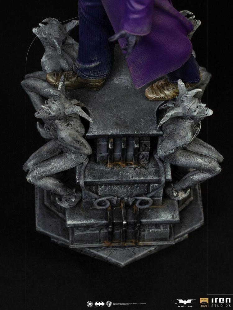 IRON STUDIO - Dc Comics - The Dark Knight Deluxe Art Scale Statue 1/10 The Joker - Image 12