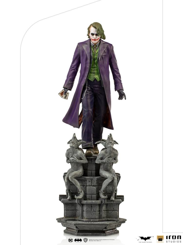 IRON STUDIO - Dc Comics - The Dark Knight Deluxe Art Scale Statue 1/10 The Joker - Image 5
