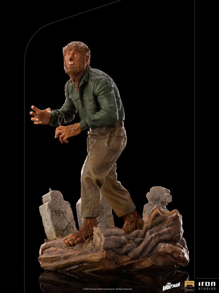 OFFERTA IRON STUDIOS - Universal Monsters Deluxe Art Scale Statue 1/10 The Wolf Man - Image 10