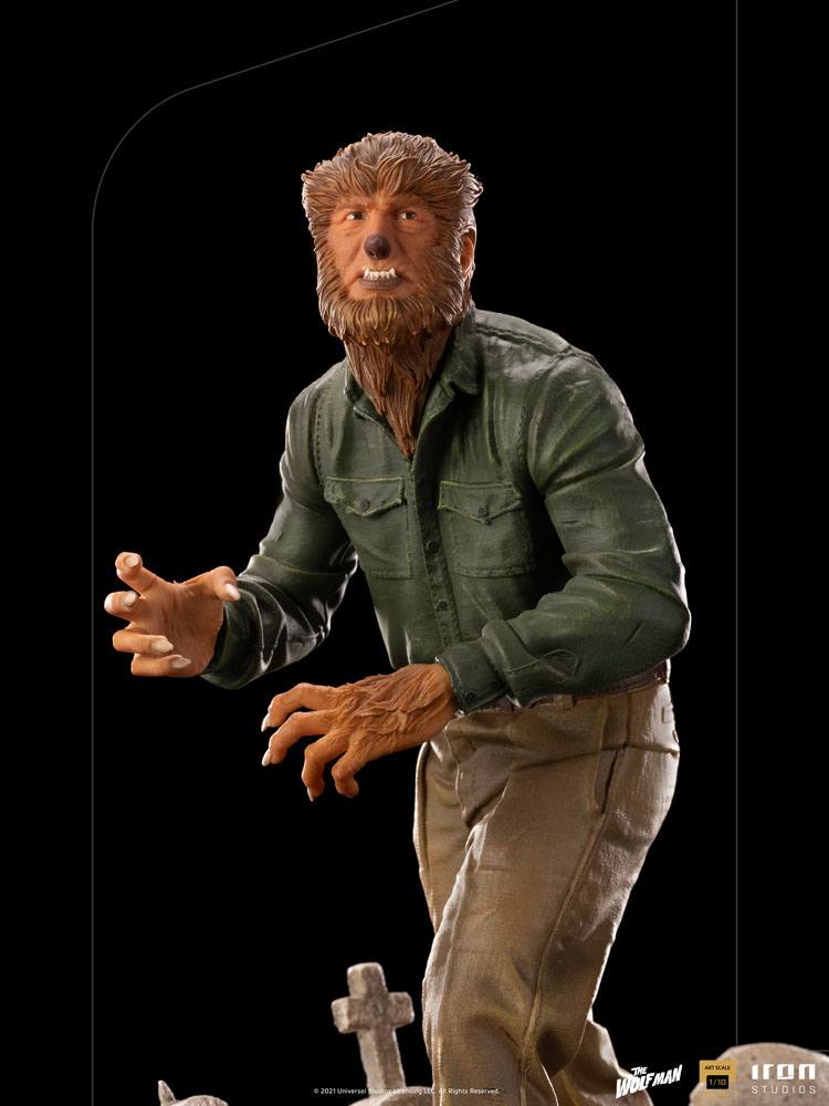 OFFERTA IRON STUDIOS - Universal Monsters Deluxe Art Scale Statue 1/10 The Wolf Man - Image 11