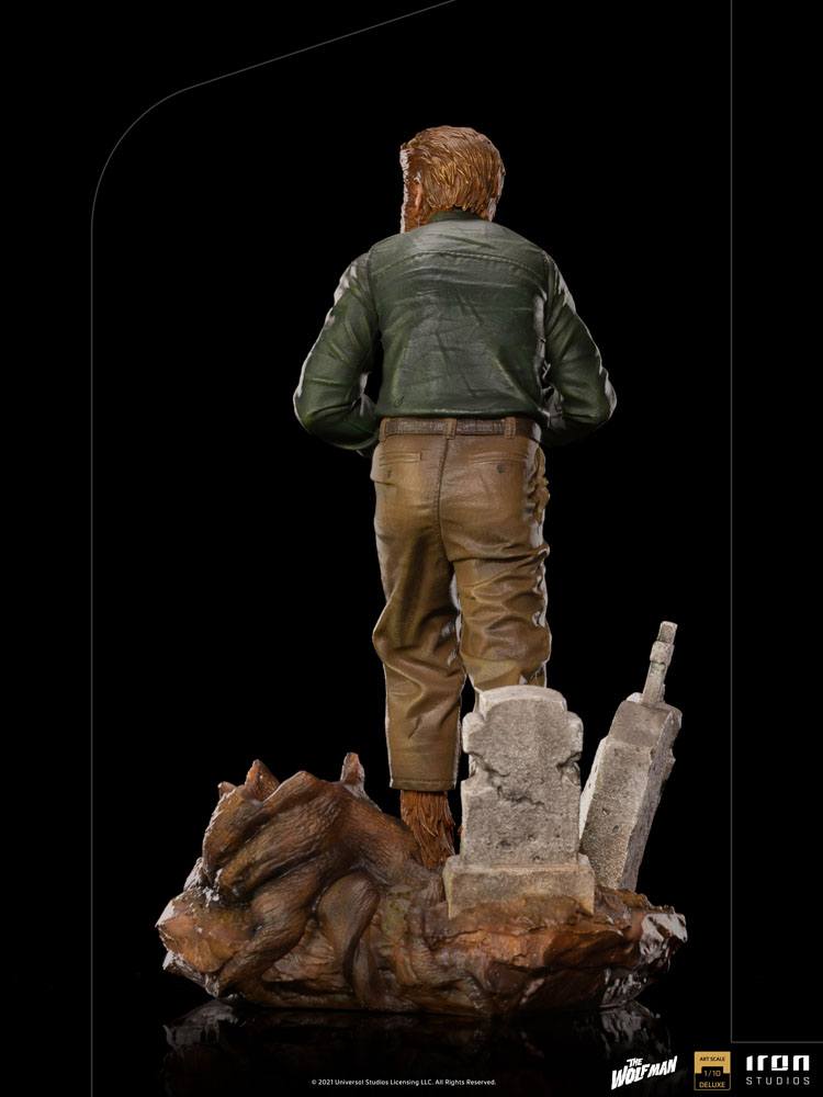 OFFERTA IRON STUDIOS - Universal Monsters Deluxe Art Scale Statue 1/10 The Wolf Man - Image 12