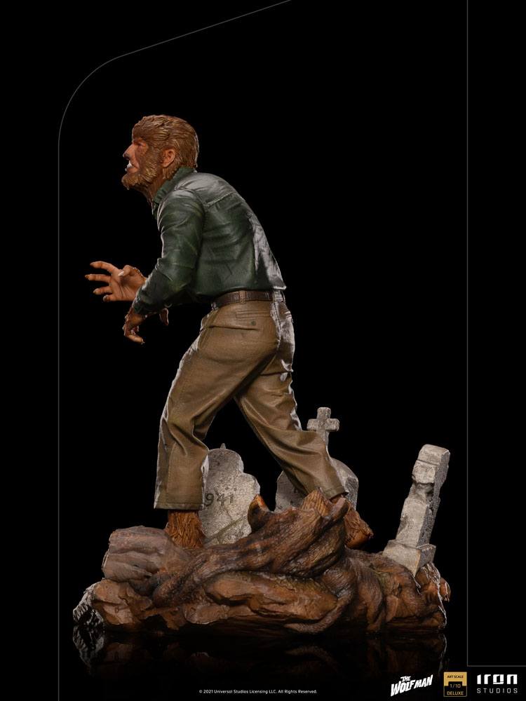 OFFERTA IRON STUDIOS - Universal Monsters Deluxe Art Scale Statue 1/10 The Wolf Man - Image 13