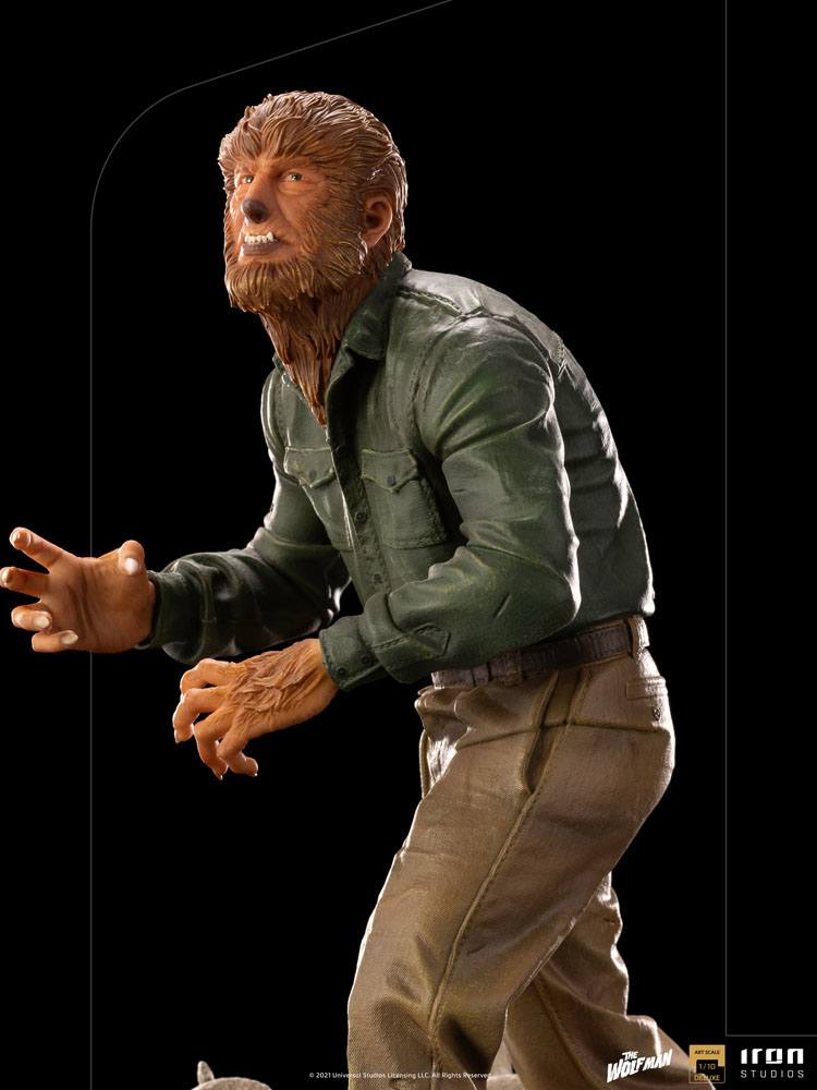 OFFERTA IRON STUDIOS - Universal Monsters Deluxe Art Scale Statue 1/10 The Wolf Man - Image 16