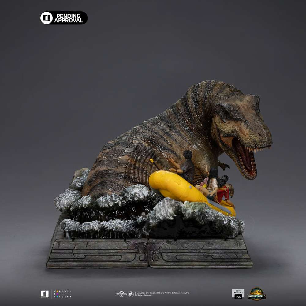 IRPN STUDIOS - Jurassic World Rebirth T-rex River Scene 1/20 Statue - Image 3