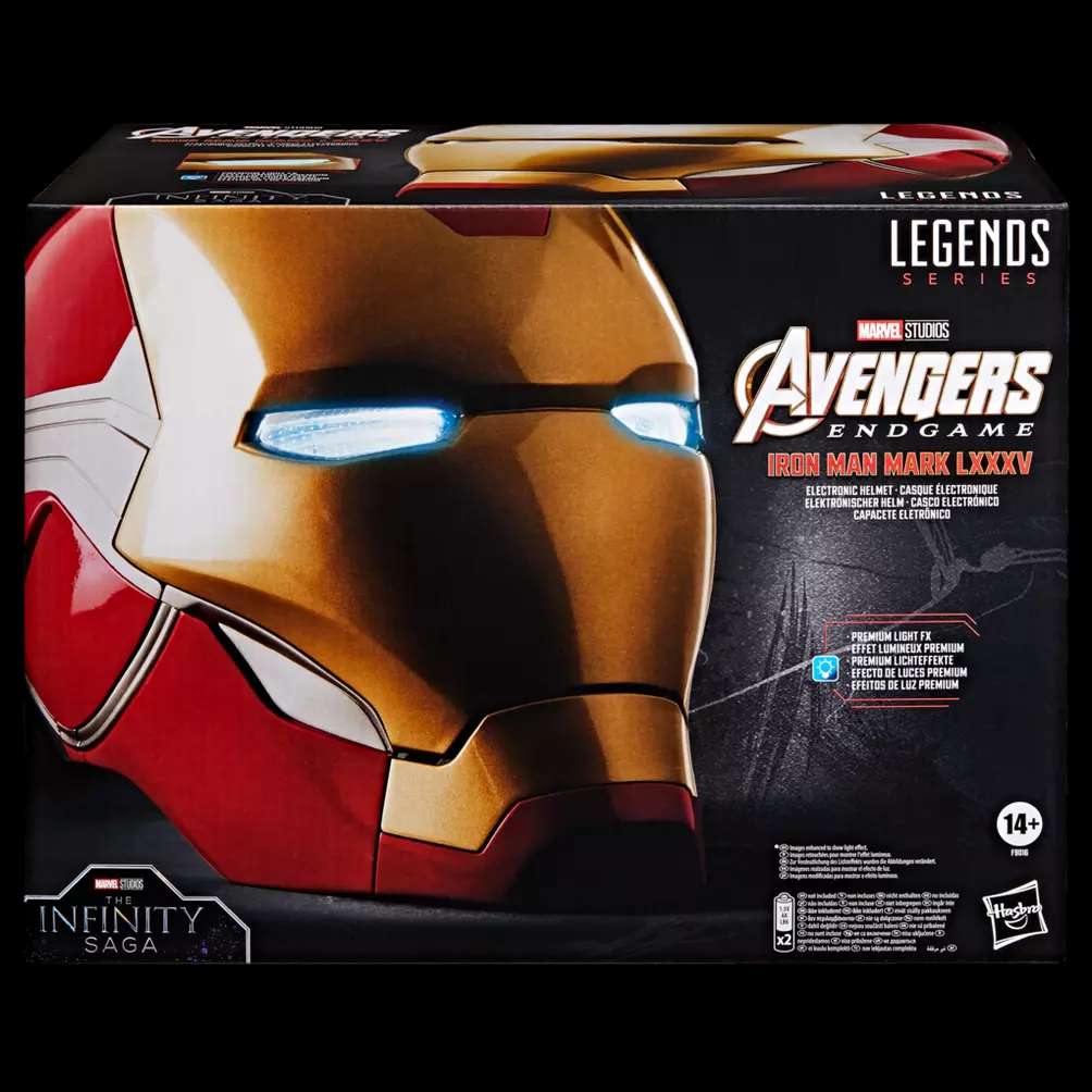 HASBRO - Marvel legends iron man mark 85 electronic helmet - Image 6