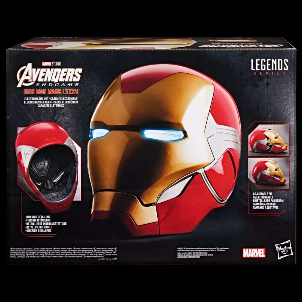 HASBRO - Marvel legends iron man mark 85 electronic helmet - Image 8