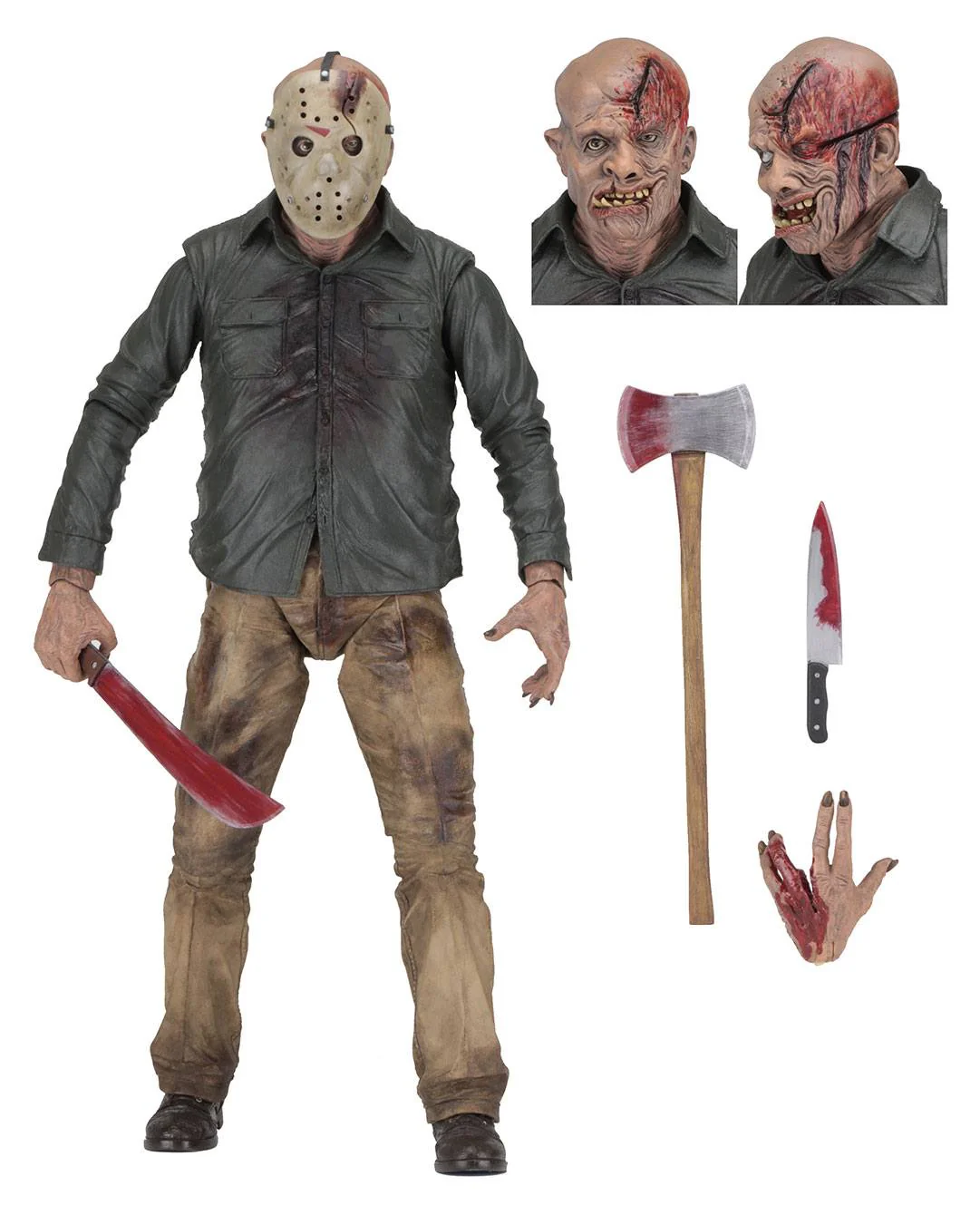 NECA- Friday The 13Th The Final Chapter Action Figure 1:4 Jason - Image 3