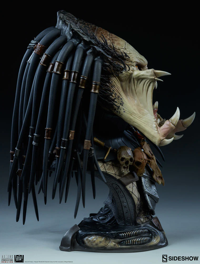 SIDESHOW - Alien vs Predator Requiem - Wolf Predator - EXCLUSIVE Legendary Scale Bust - Image 3