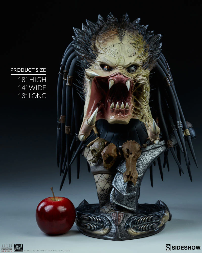 SIDESHOW - Alien vs Predator Requiem - Wolf Predator - EXCLUSIVE Legendary Scale Bust - Image 5