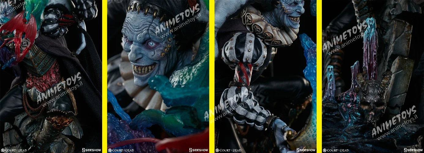 SIDESHOW - Court of The Dead - Malavestros Deaths Chronicler Fool - 1:4 Premium Format SS300413 - Image 3