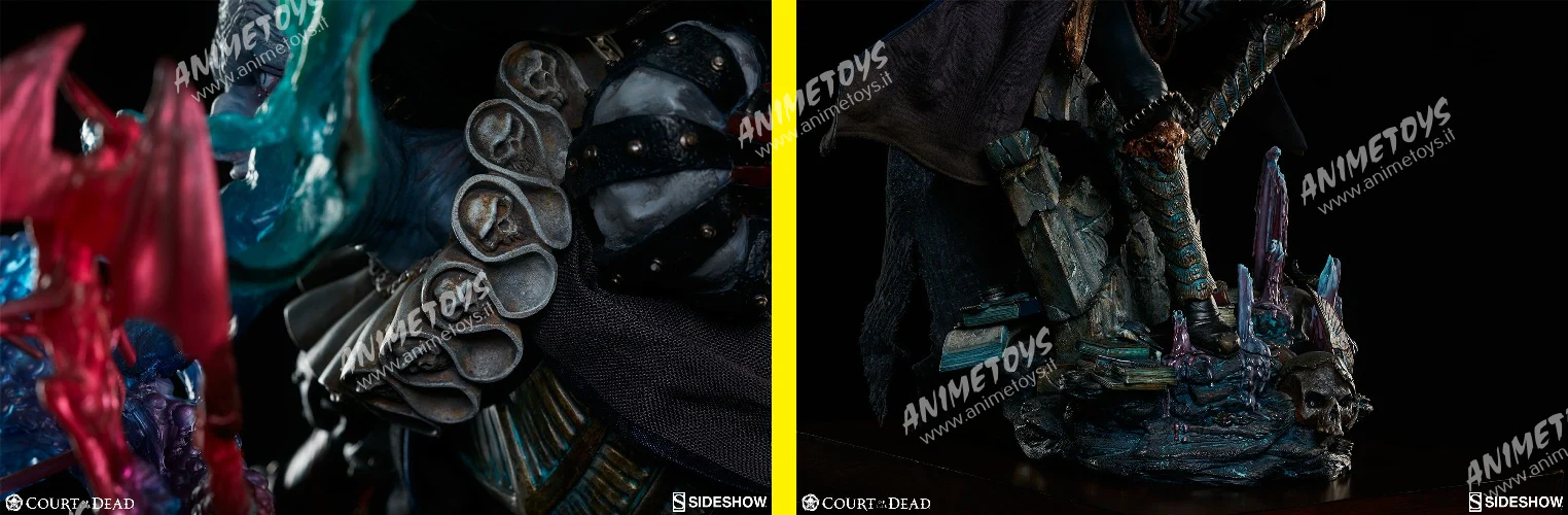SIDESHOW - Court of The Dead - Malavestros Deaths Chronicler Fool - 1:4 Premium Format SS300413 - Image 5