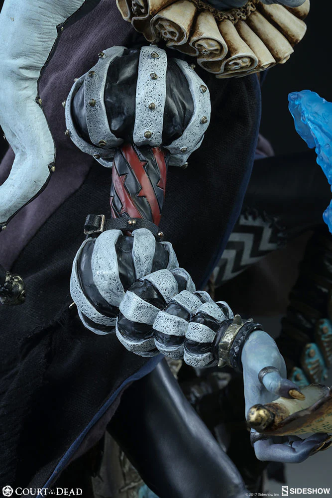 SIDESHOW - Court of The Dead - Malavestros Deaths Chronicler Fool - 1:4 Premium Format EXCLUSIVE - Image 11