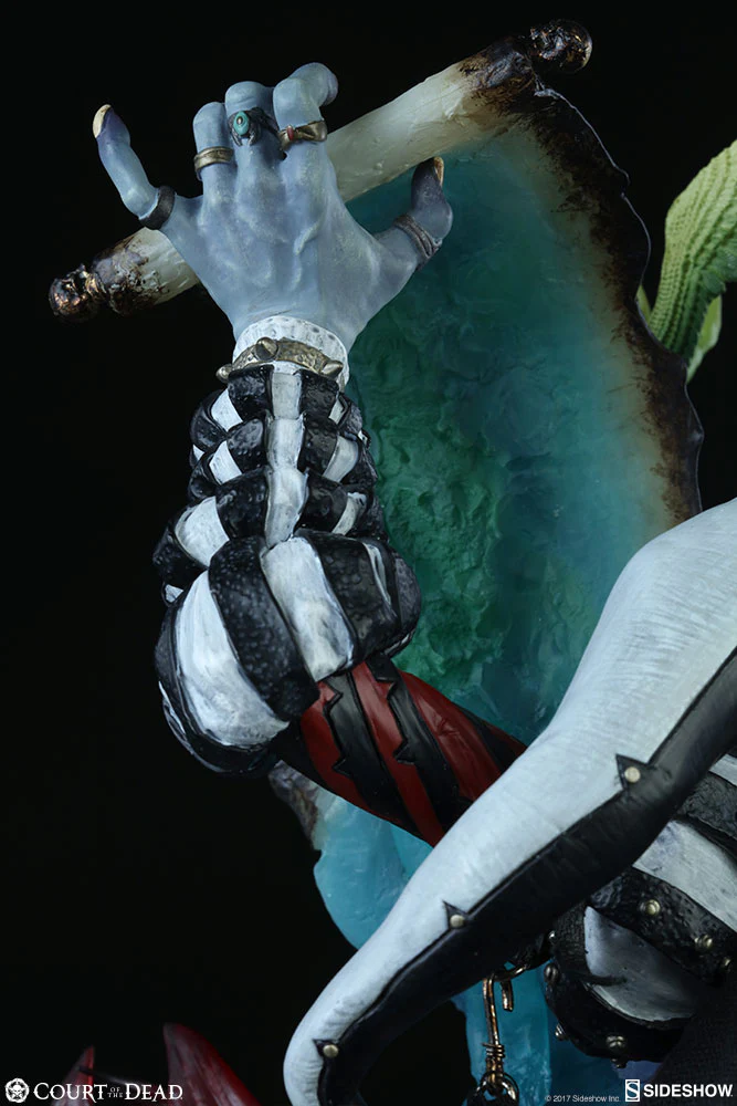 SIDESHOW - Court of The Dead - Malavestros Deaths Chronicler Fool - 1:4 Premium Format EXCLUSIVE - Image 12