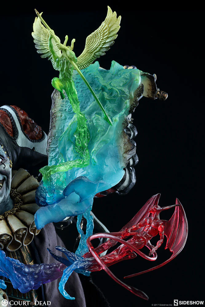 SIDESHOW - Court of The Dead - Malavestros Deaths Chronicler Fool - 1:4 Premium Format EXCLUSIVE - Image 13