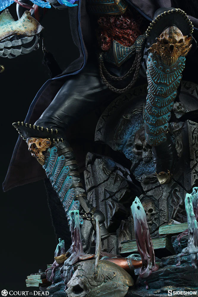 SIDESHOW - Court of The Dead - Malavestros Deaths Chronicler Fool - 1:4 Premium Format EXCLUSIVE - Image 17