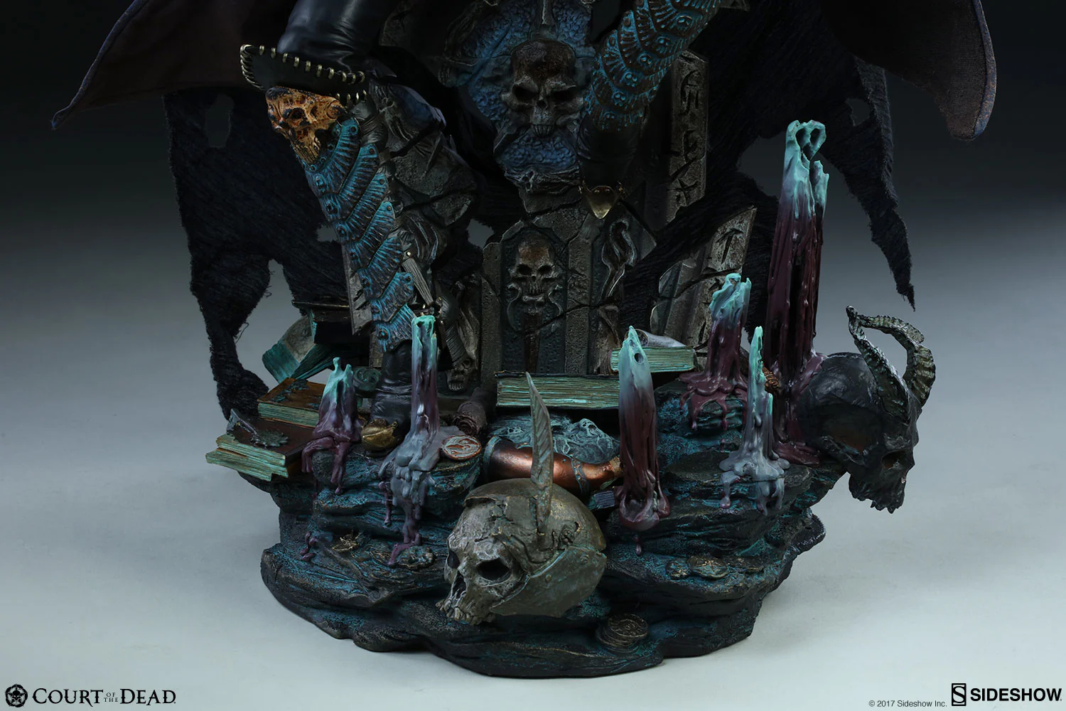 SIDESHOW - Court of The Dead - Malavestros Deaths Chronicler Fool - 1:4 Premium Format EXCLUSIVE - Image 18