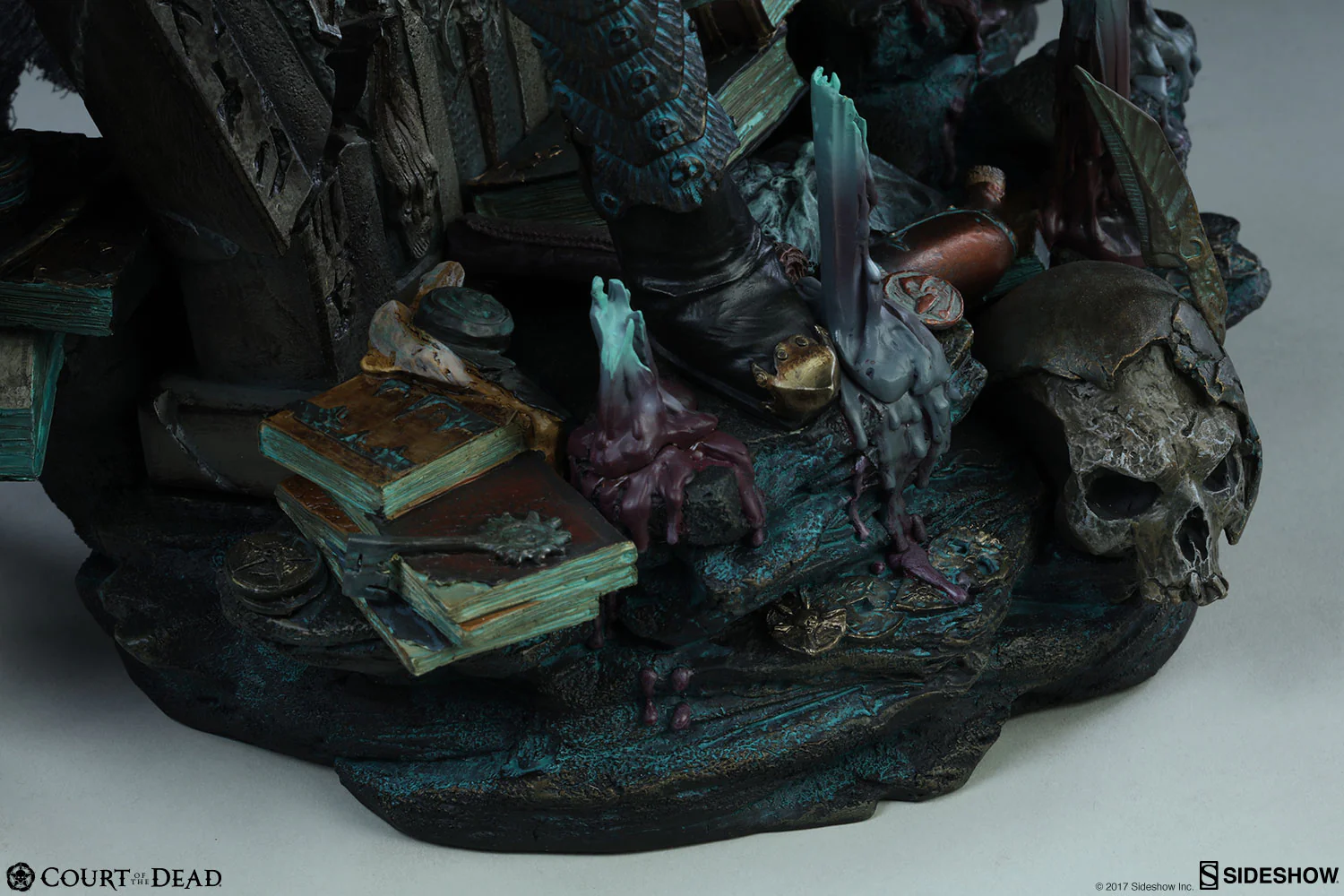 SIDESHOW - Court of The Dead - Malavestros Deaths Chronicler Fool - 1:4 Premium Format EXCLUSIVE - Image 20