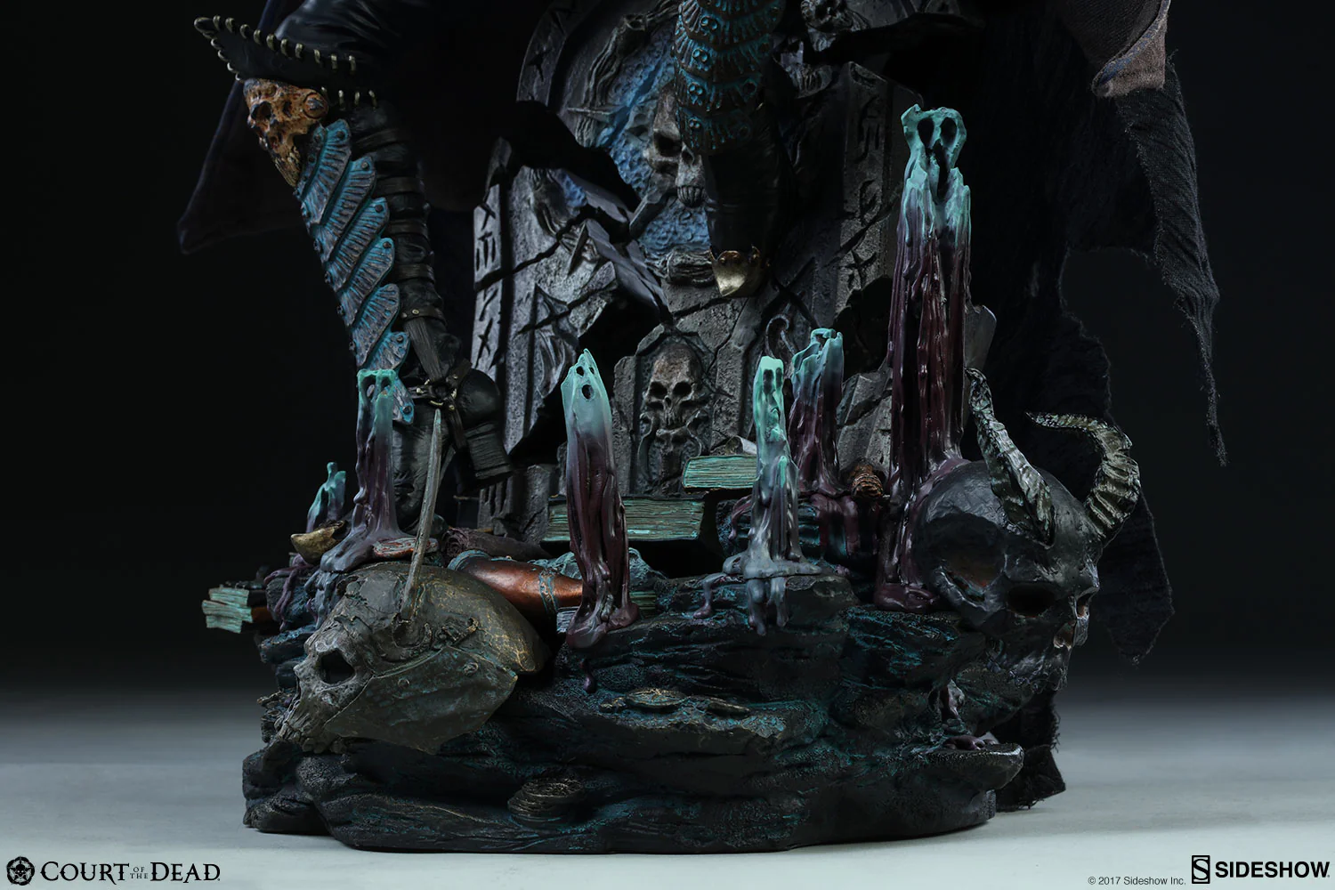 SIDESHOW - Court of The Dead - Malavestros Deaths Chronicler Fool - 1:4 Premium Format EXCLUSIVE - Image 21