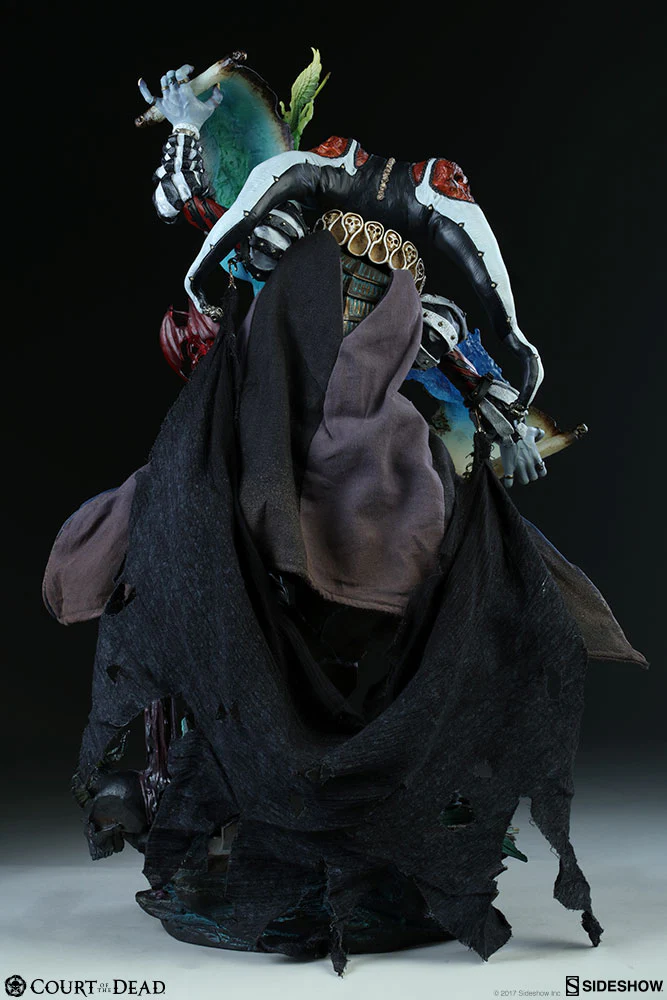 SIDESHOW - Court of The Dead - Malavestros Deaths Chronicler Fool - 1:4 Premium Format EXCLUSIVE - Image 5