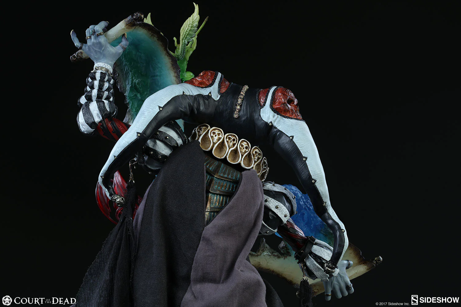 SIDESHOW - Court of The Dead - Malavestros Deaths Chronicler Fool - 1:4 Premium Format EXCLUSIVE - Image 8