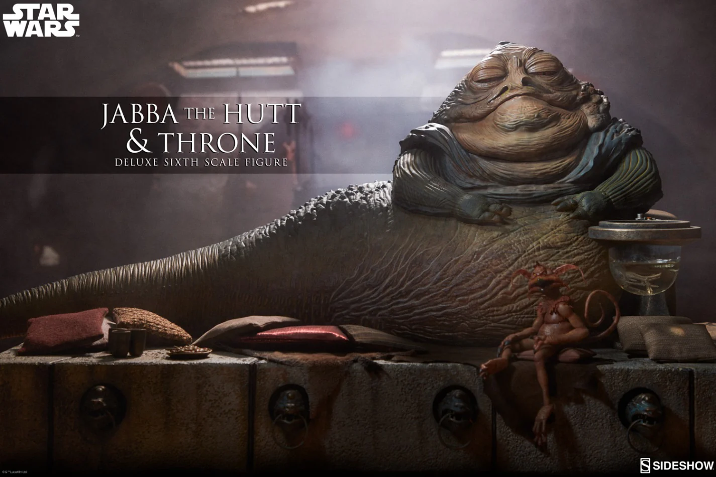 SIDESHOW - Star Wars - 12 inch Action Doll - Jabba and Thrones DeLuxe - Image 20