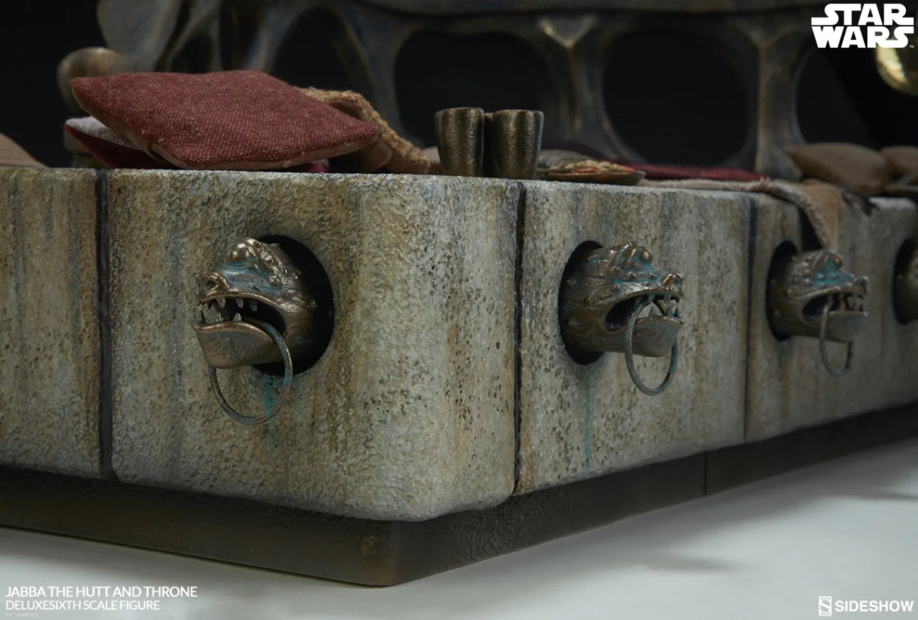 SIDESHOW - Star Wars - 12 inch Action Doll - Jabba and Thrones DeLuxe - Image 5