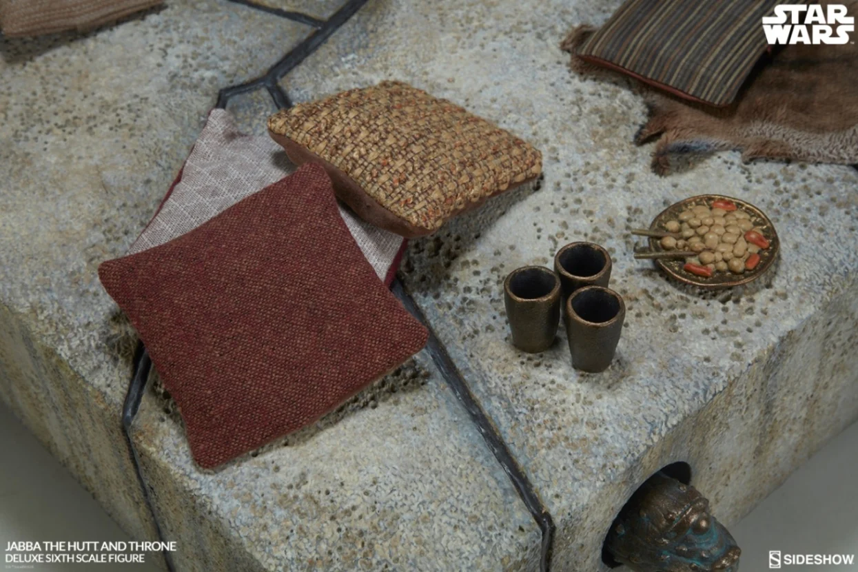 SIDESHOW - Star Wars - 12 inch Action Doll - Jabba and Thrones DeLuxe - Image 6