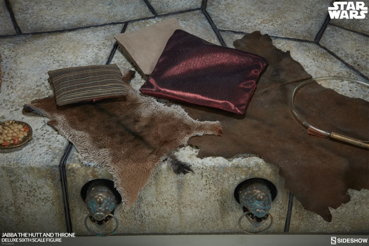 SIDESHOW - Star Wars - 12 inch Action Doll - Jabba and Thrones DeLuxe - Image 7