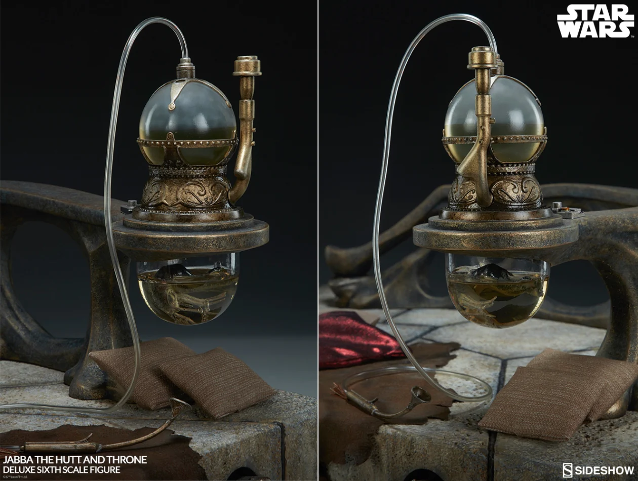 SIDESHOW - Star Wars - 12 inch Action Doll - Jabba and Thrones DeLuxe - Image 8