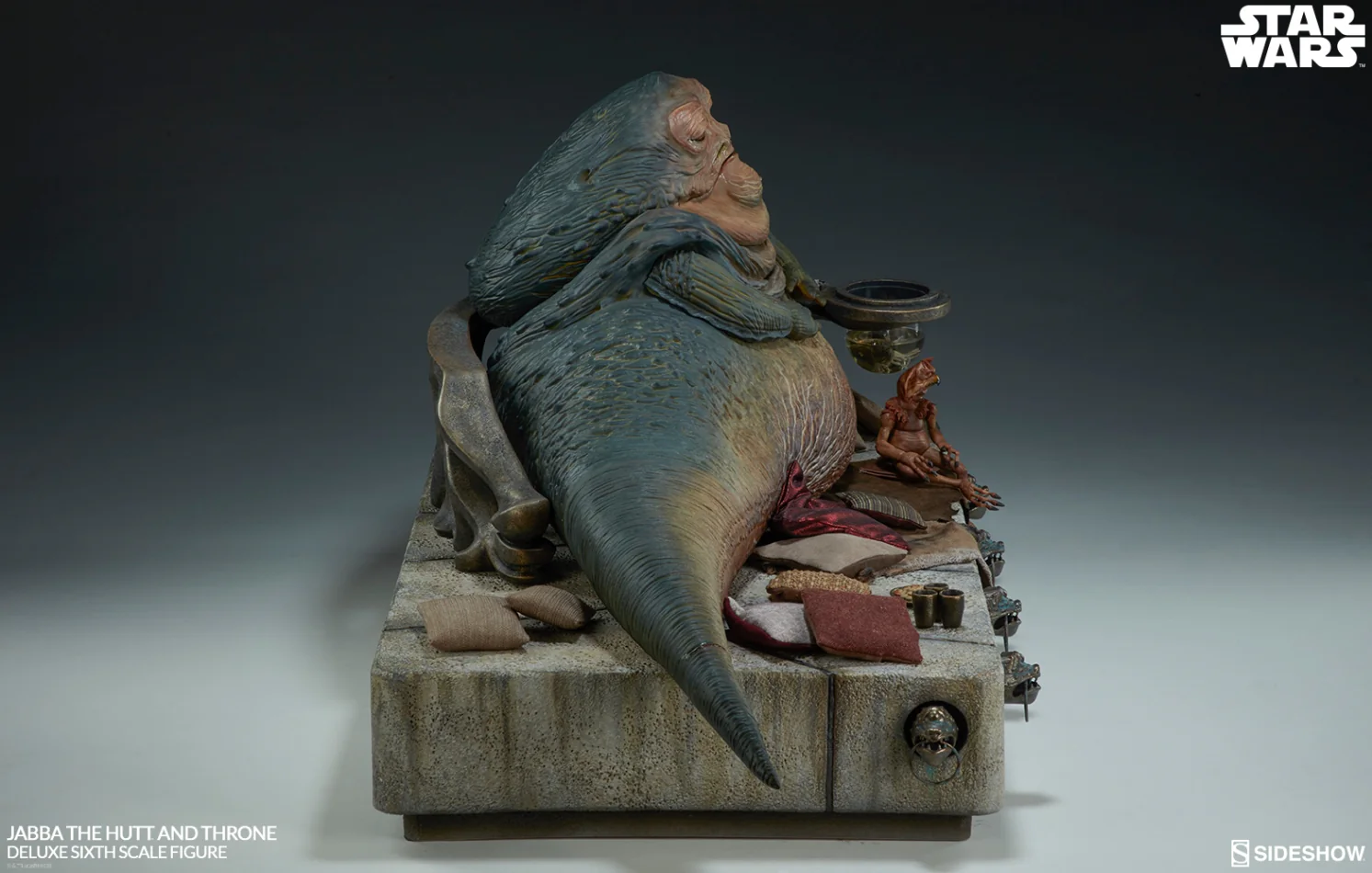 SIDESHOW - Star Wars - 12 inch Action Doll - Jabba and Thrones DeLuxe - Image 9