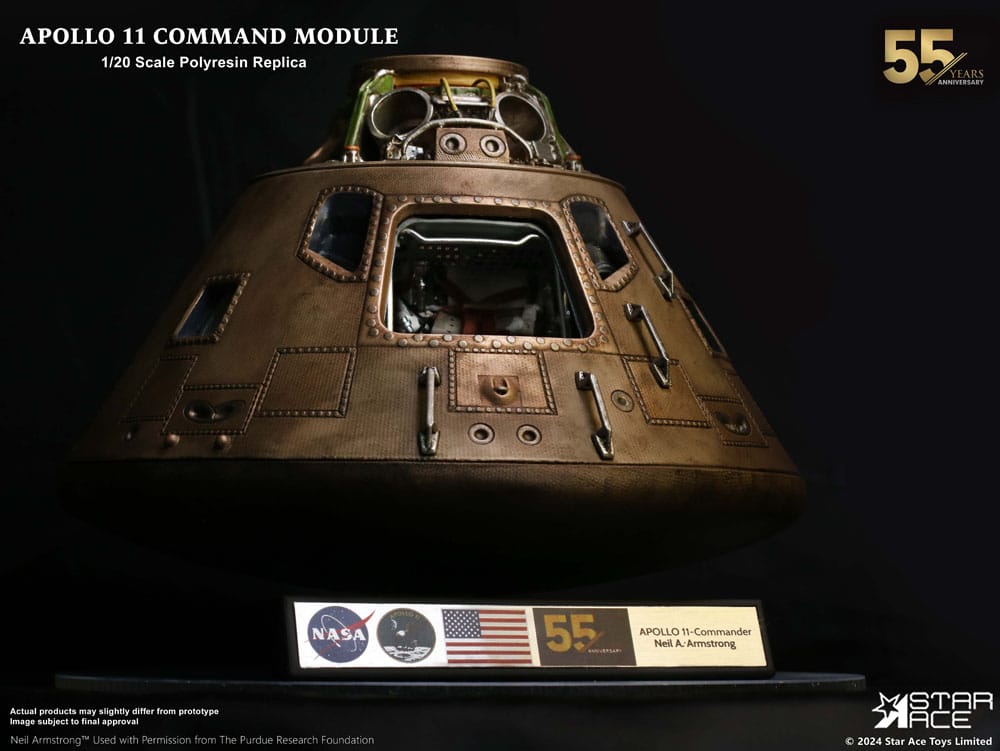 STAR ACE - Apollo 11 Replica 1/20 Command Module (DX) - Image 11