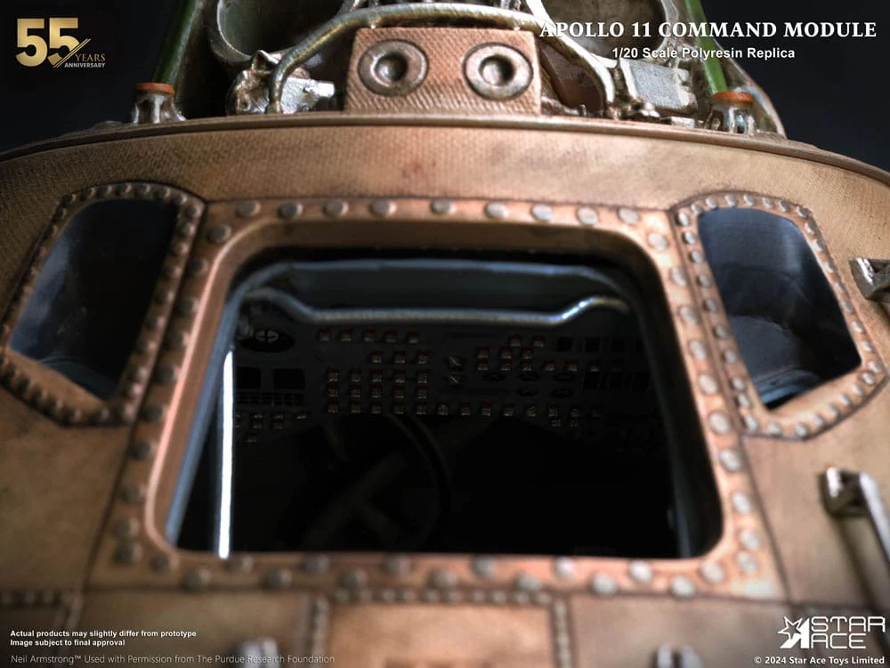 STAR ACE - Apollo 11 Replica 1/20 Command Module (DX) - Image 5