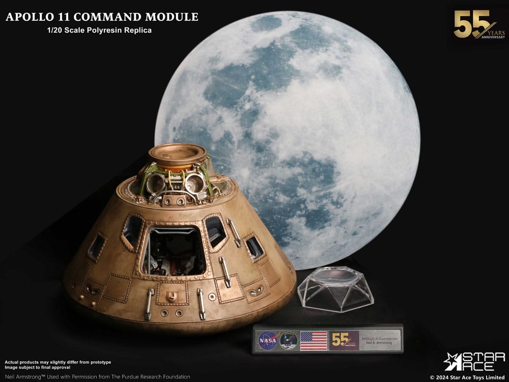 STAR ACE - Apollo 11 Replica 1/20 Command Module (DX) - Image 8