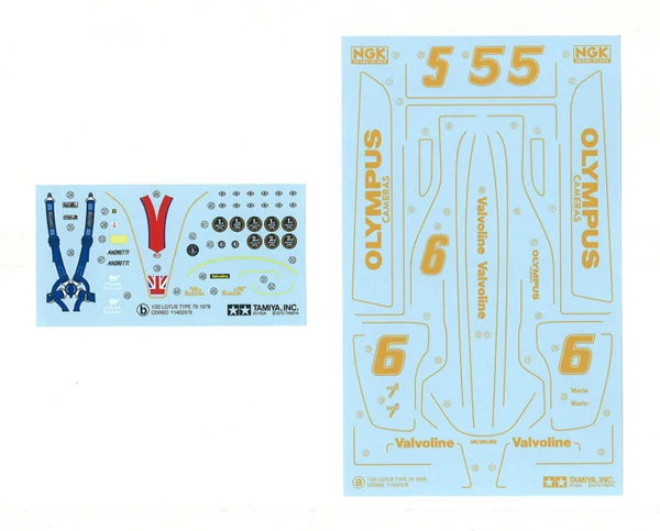 TAMIYA MODEL KIT - Lotus Type 79 1978 (limited Edition) 1/20 - Image 11